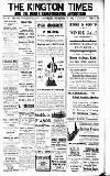Kington Times Saturday 10 December 1921 Page 1