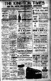 Kington Times Saturday 15 April 1922 Page 1