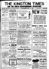 Kington Times Saturday 10 June 1922 Page 1