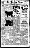 Kington Times Saturday 30 January 1937 Page 1