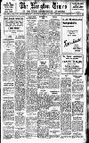 Kington Times Saturday 18 March 1939 Page 1