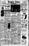 Kington Times Friday 28 January 1955 Page 1