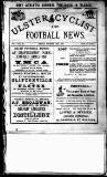 Ulster Football and Cycling News Friday 12 October 1888 Page 1