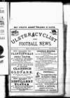 Ulster Football and Cycling News Friday 19 October 1888 Page 1