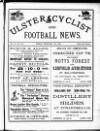 Ulster Football and Cycling News Friday 08 February 1889 Page 1