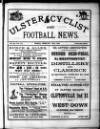Ulster Football and Cycling News Friday 22 February 1889 Page 1
