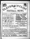 Ulster Football and Cycling News Friday 29 March 1889 Page 1