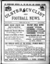 Ulster Football and Cycling News Friday 10 May 1889 Page 1