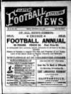 Ulster Football and Cycling News Friday 22 November 1889 Page 1