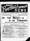 Ulster Football and Cycling News Friday 31 January 1890 Page 1
