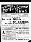 Ulster Football and Cycling News Friday 21 February 1890 Page 1