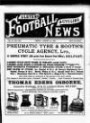 Ulster Football and Cycling News Friday 01 August 1890 Page 1