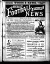 Ulster Football and Cycling News Friday 16 January 1891 Page 1