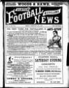 Ulster Football and Cycling News Friday 13 February 1891 Page 1