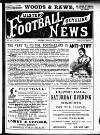 Ulster Football and Cycling News Friday 06 March 1891 Page 1
