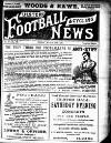Ulster Football and Cycling News Friday 13 March 1891 Page 1