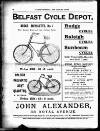 Ulster Football and Cycling News Friday 13 March 1891 Page 16