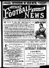 Ulster Football and Cycling News Friday 20 March 1891 Page 1