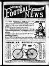 Ulster Football and Cycling News Friday 17 April 1891 Page 1