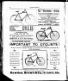 Ulster Football and Cycling News Friday 01 April 1892 Page 22