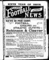 Ulster Football and Cycling News Friday 28 July 1893 Page 1