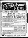 Ulster Football and Cycling News Friday 15 September 1893 Page 1