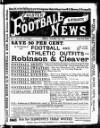 Ulster Football and Cycling News Friday 27 October 1893 Page 1