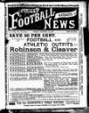 Ulster Football and Cycling News Friday 01 December 1893 Page 1