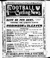 Ulster Football and Cycling News Friday 07 September 1894 Page 1