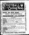 Ulster Football and Cycling News Friday 05 October 1894 Page 1