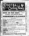 Ulster Football and Cycling News Friday 09 November 1894 Page 1