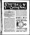 Ulster Football and Cycling News Friday 09 November 1894 Page 3
