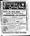 Ulster Football and Cycling News Friday 23 November 1894 Page 1