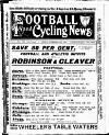 Ulster Football and Cycling News Friday 30 November 1894 Page 1