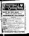 Ulster Football and Cycling News Friday 18 January 1895 Page 1