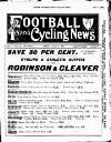 Ulster Football and Cycling News Friday 17 July 1896 Page 1