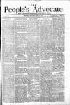 People's Advocate and Monaghan, Fermanagh, and Tyrone News Saturday 14 April 1877 Page 1