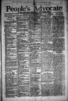 People's Advocate and Monaghan, Fermanagh, and Tyrone News Saturday 02 October 1886 Page 1