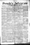 People's Advocate and Monaghan, Fermanagh, and Tyrone News Saturday 20 September 1890 Page 1