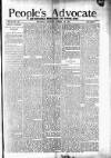 People's Advocate and Monaghan, Fermanagh, and Tyrone News Saturday 13 October 1894 Page 1