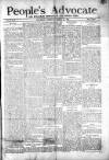 People's Advocate and Monaghan, Fermanagh, and Tyrone News Saturday 11 March 1899 Page 1