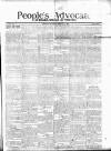 People's Advocate and Monaghan, Fermanagh, and Tyrone News Saturday 18 February 1905 Page 1