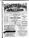 Volunteer Record & Shooting News Saturday 03 March 1894 Page 1