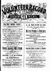Volunteer Record & Shooting News Saturday 17 November 1894 Page 1