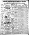 Evesham Standard & West Midland Observer Saturday 11 January 1908 Page 1