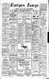 Northern Ensign and Weekly Gazette Wednesday 25 January 1922 Page 1