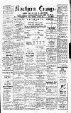 Northern Ensign and Weekly Gazette Wednesday 02 August 1922 Page 1