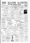 Ealing Gazette and West Middlesex Observer Saturday 12 November 1898 Page 1