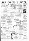 Ealing Gazette and West Middlesex Observer Saturday 26 November 1898 Page 1