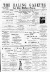 Ealing Gazette and West Middlesex Observer Saturday 03 December 1898 Page 1